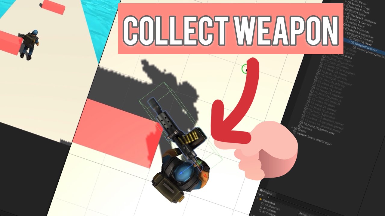 Unity3d How to pickup and item - YouTube