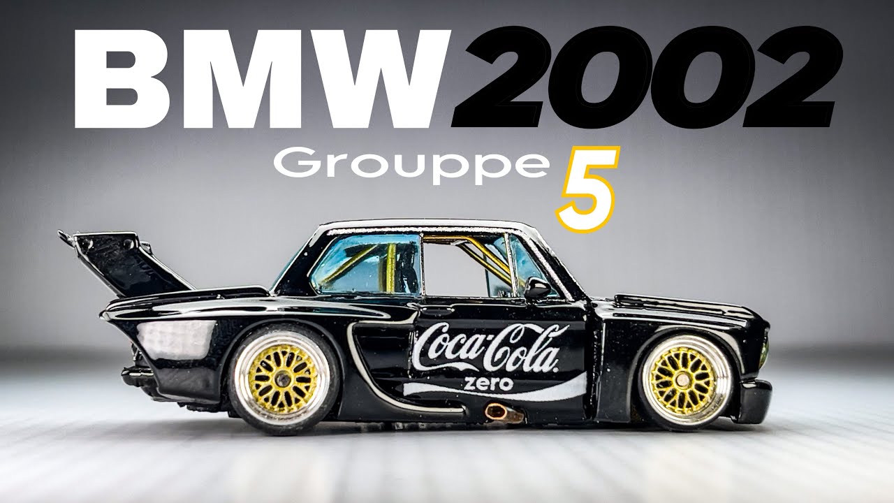 ⁣BMW 2002 Grouppe 5 Style Matchbox Custom