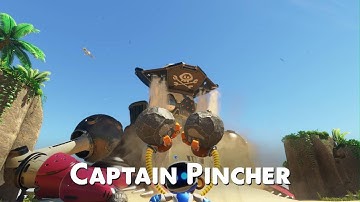 Astro Bot: Captain Pincher - Mini BOSS Fight Walkthrough Gameplay