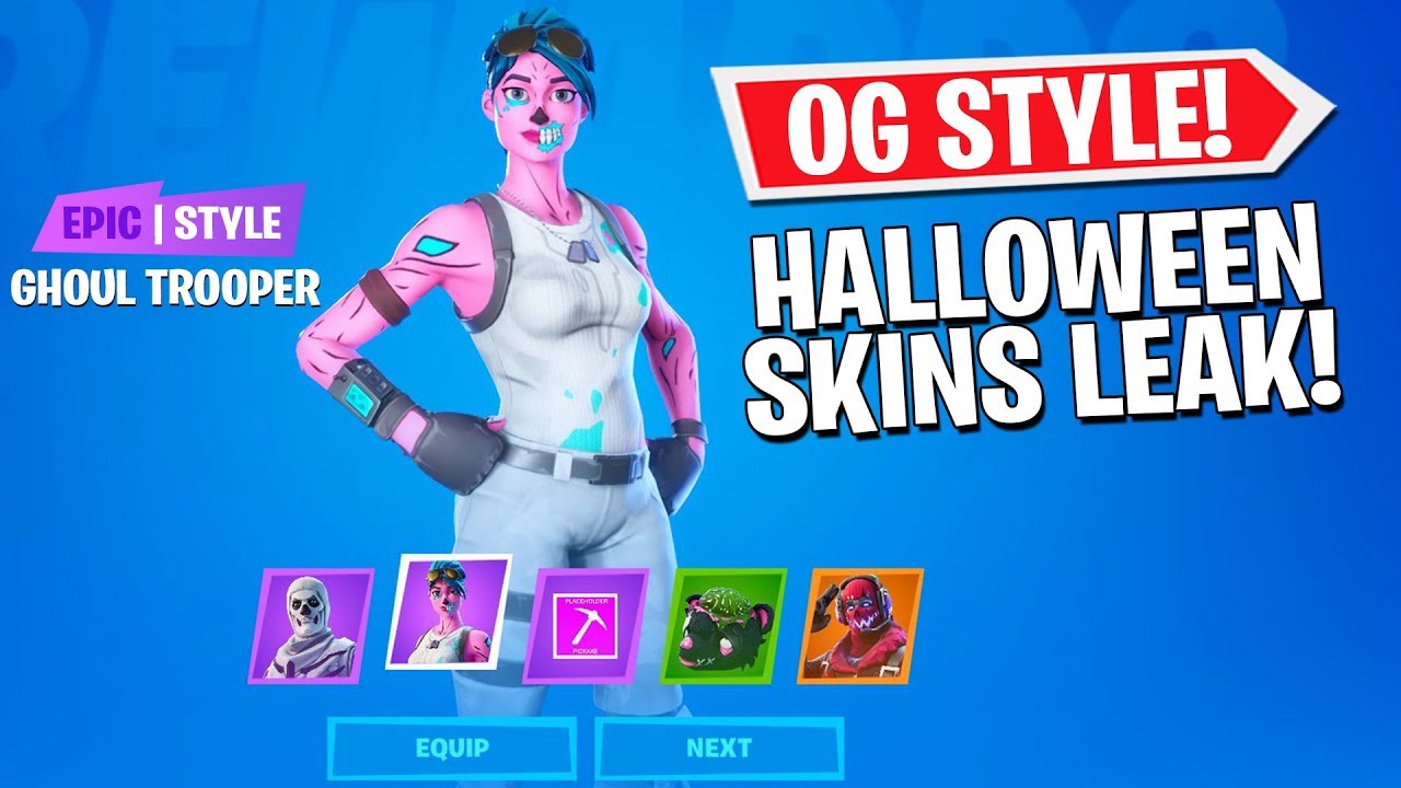 Og Ghoul Trooper Ist Da Halloween Skins Leak Fortnite Kapitel 2 Youtube