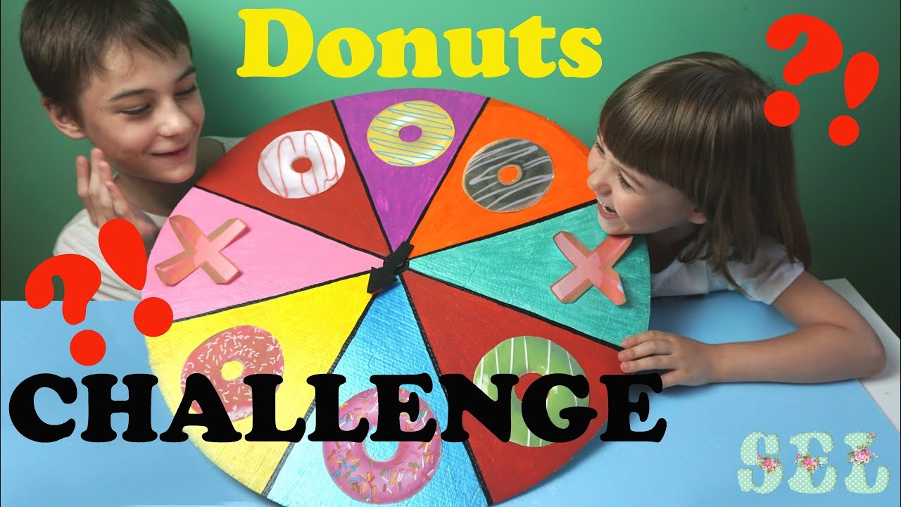Мистическое Колесо ПОНЧИК ДОНАТС ЧЕЛЛЕНДЖ MYSTERY WHEEL OF DONATS ...