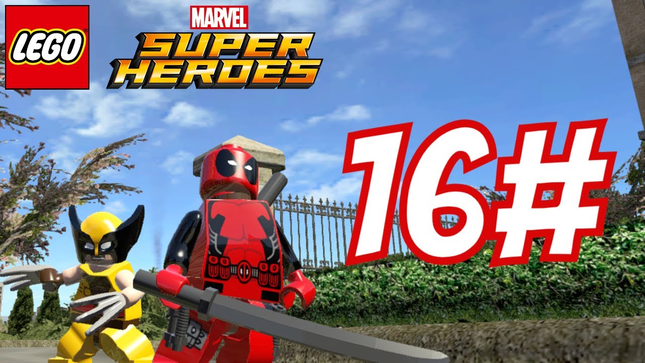 Deadpool 3! Lego Marvel Superheroes 100% Completion Walkthrough Part 16