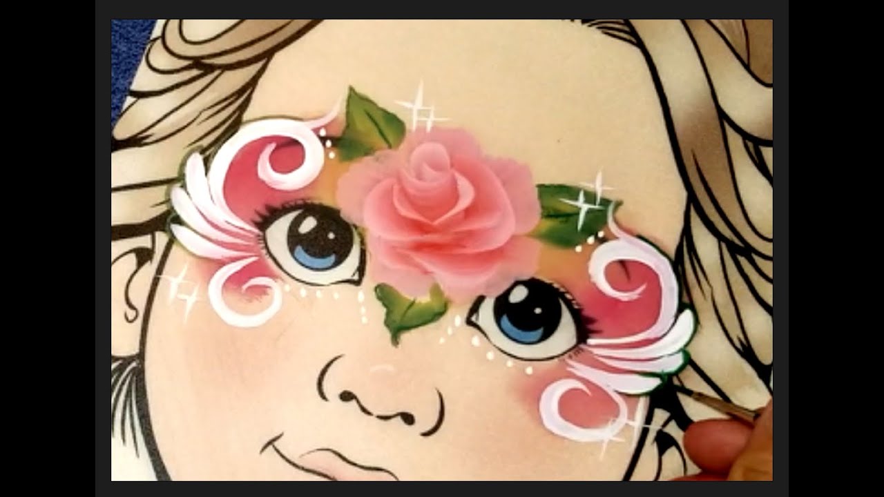 Rose FacePaint - Let's Practice