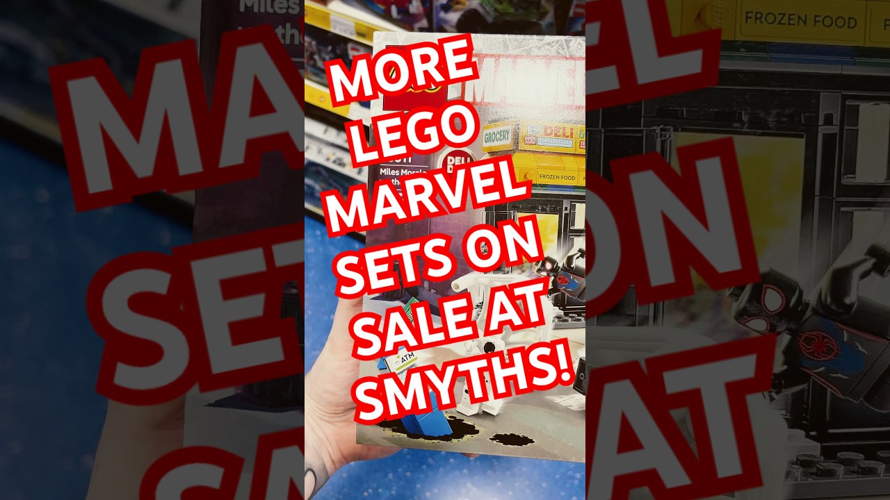3 epic LEGO Marvel sets are on sale right now at Smyths! 💥 Which one are you grabbing?