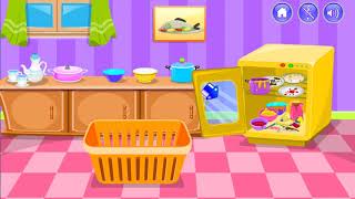 Mainan Anak Perempuan : Permainan Game Simulasi Membersihkan Rumah - Game Android My House Cleanup screenshot 5