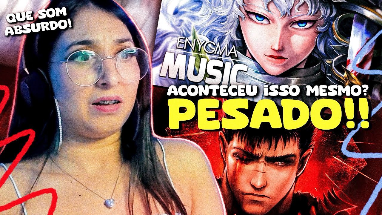 REACT 2 EM 1 | ENYGMA - Sacrifício | Griffith & Cicatriz | Guts (Berserk)