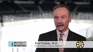 Official Orthopedic Provider of the Providence Bruins