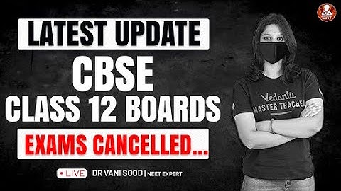 CBSE Class 12 Board Exams Cancelled.!! | CBSE Board Exam Updates by Narendra Modi | Vedantu Biotonic