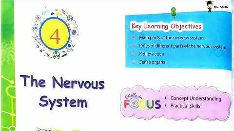 Class 5 Science Fusion Ch-4 The Nervous System Part-1