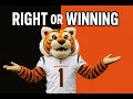 Bengals want to be Right or Want to Win?