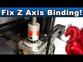 Ender 3 - How to fix Z-axis binding