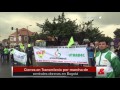 Cierres en Transmilenio por marcha de centrales obreras en Bogotá