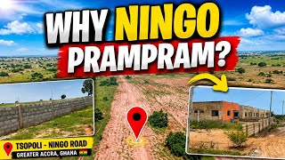 Travel vlog - Explore Tsopoli to Ningo Road | Cheap Land for Sale in Ningo Prampram, Ghana ๐ฌ๐ญ