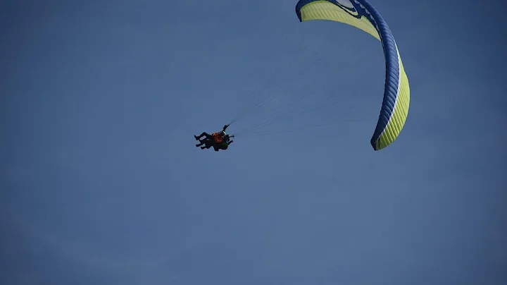 Paragliding Chatel France 24th March With CHRISTOP...