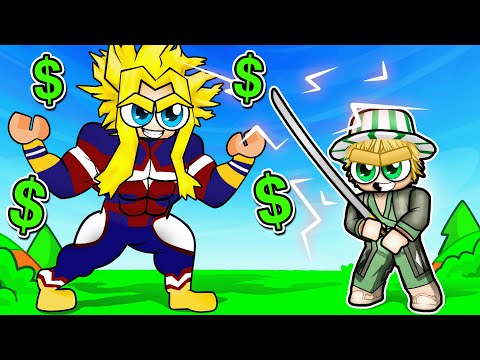 Spending 100,000 To Awaken Overpowered Anime Characters In Roblox!