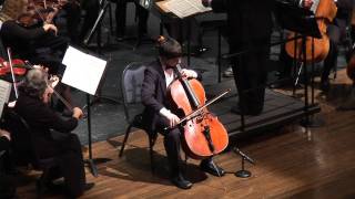 13-year old Daniel Kaler performs the Elegy by Gabrielle Faure