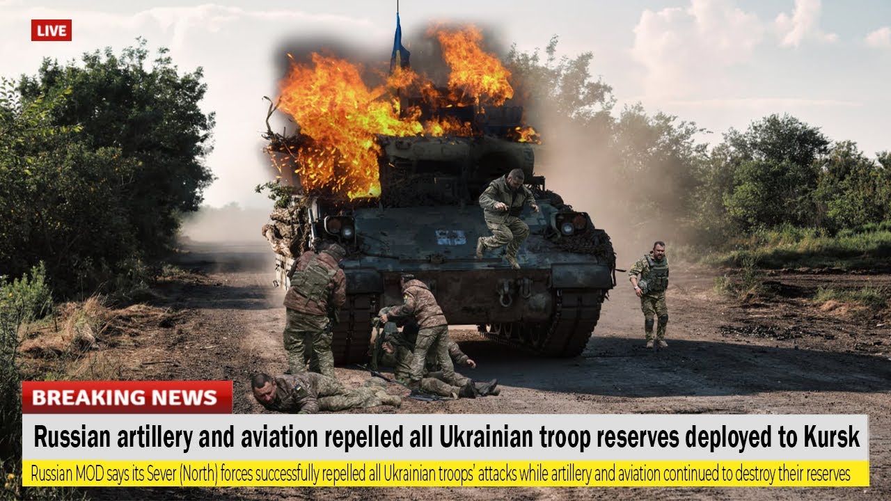 Russian artillery and aviation repelled all Ukrainian troops reserves deployed to Kursk