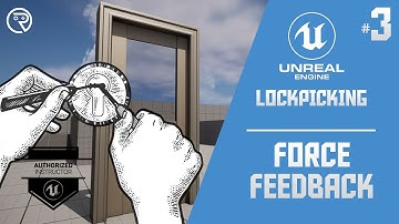 Unreal Engine 5 Tutorial - Lockpicking Part 3: Force Feedback