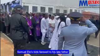 Funeral of Samuel Eto's father, David Eto'o