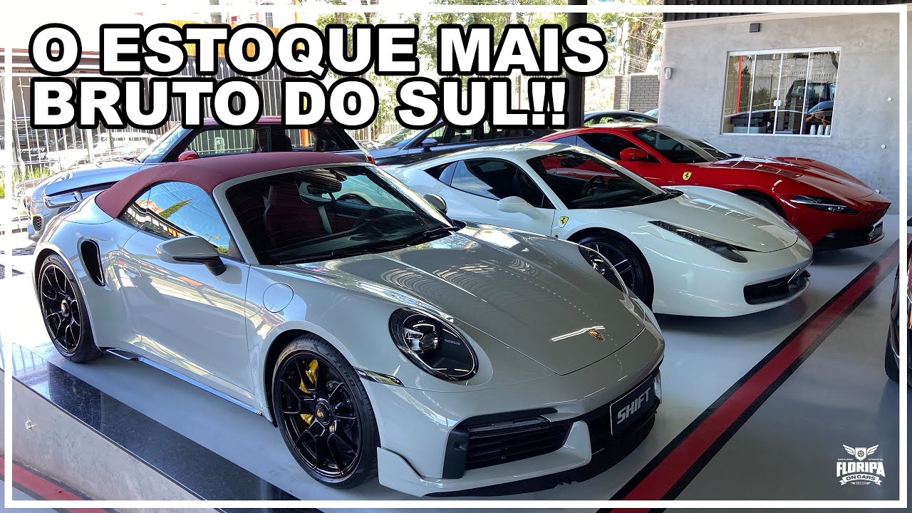 Uma FERRARI de quase 4 MILHÕES na SHIFT CAR em CURITIBA! O Estoque mais  BRUTO do SUL! 