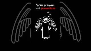 Why your prayers feel powerless 😔💔 #god #prayer #jesus #faith #repent
