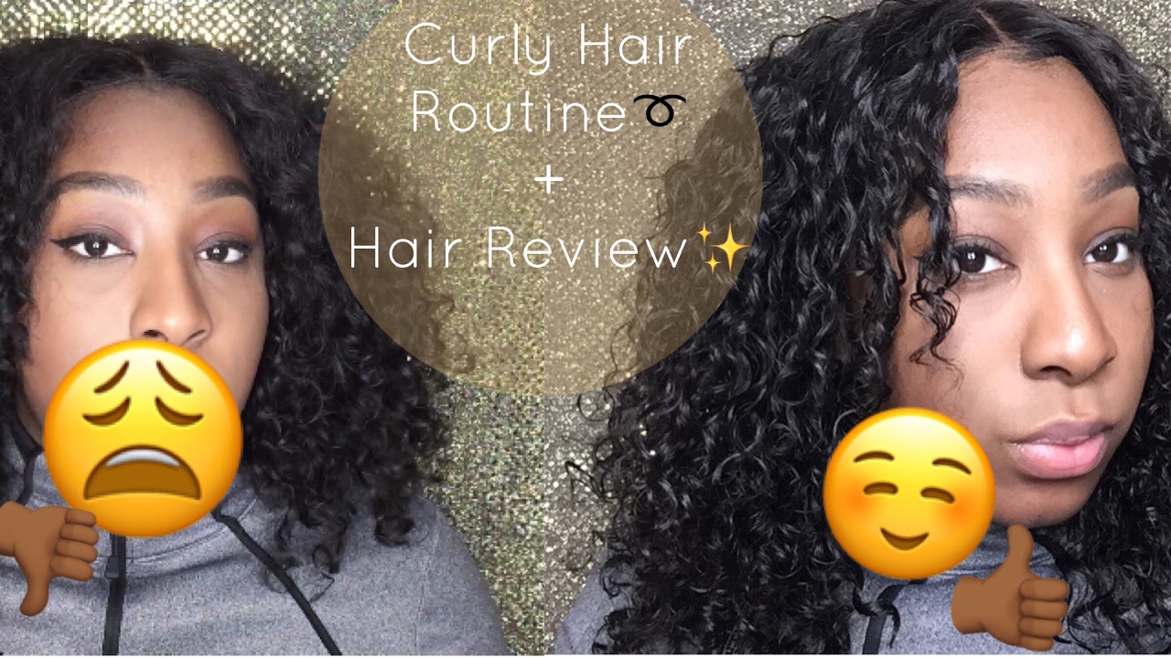 HOW TO Define & Moisturize Curly Extensions + Hair Review Bele Virgin