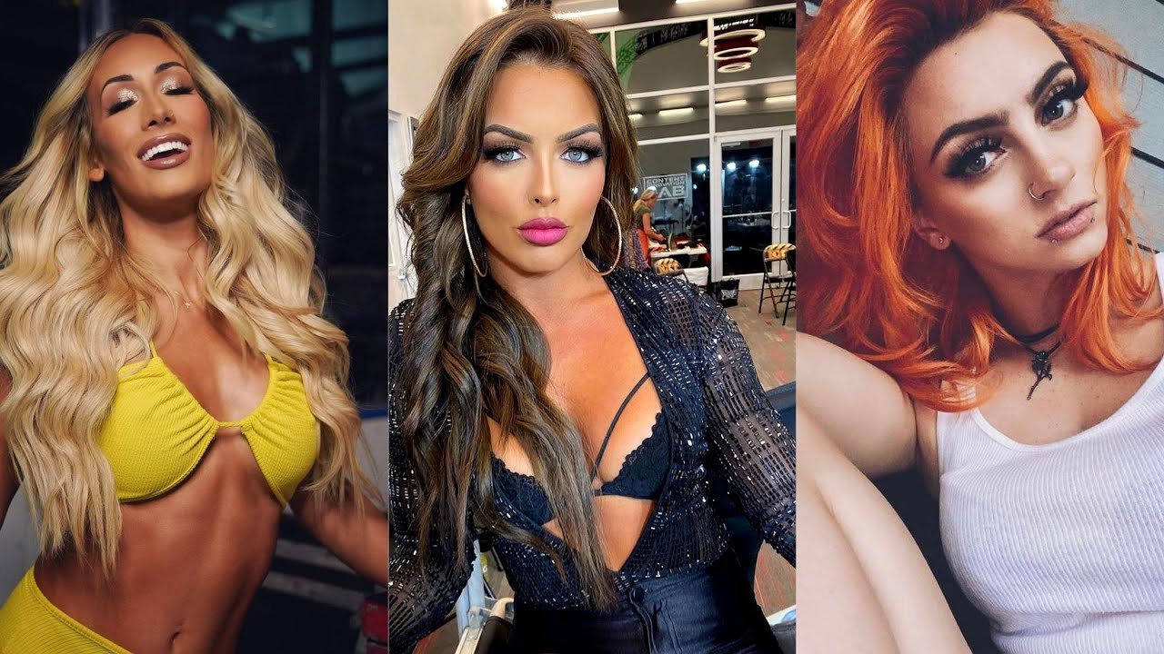 Top 20 Most Beautiful Female Wrestlers WWE 2022 YouTube