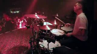 TYRANT LIZARD KING - DRUM CAM - Frank Carter &amp; The Rattlesnakes, live @ The Croxton, Melbourne.