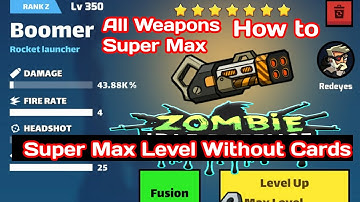 Weapons Cheat Max Level Best Weapons! In Zombie Idle Defense Walkthrough