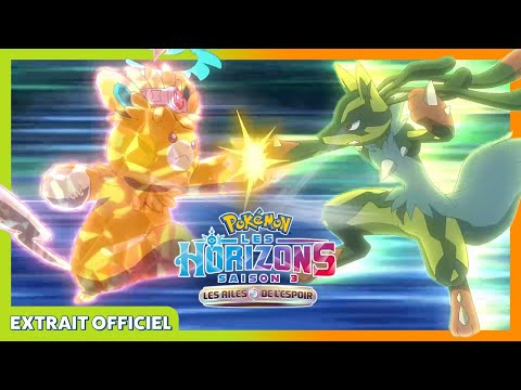 Méga-Évolution contre Téracristallisation ! | Pokémon, les horizons – saison 3 | Extrait officiel