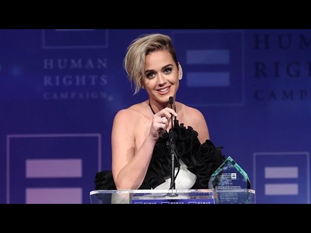 Katy Perry speech at Human Rights Campaign (Mar. 18, 2017) class=