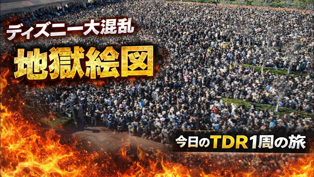 【速報】3日ぶりの晴れで人数激増‼️今日のディズニーリゾート1周の旅【2026.3.5】