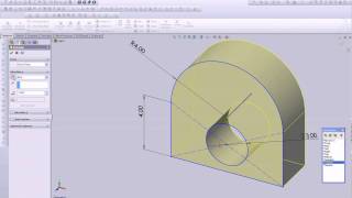 Solidworks Tutorials, Sketch Dimensions