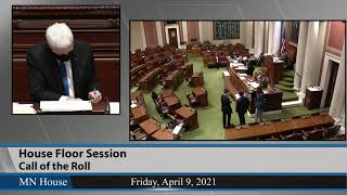 House Floor Session 4/9/21