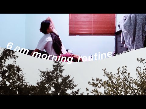 my chill 6 am morning routine