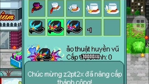 Avatar 2D- Nâng Cấp Mũ Ảo Thuật Huyền Vũ