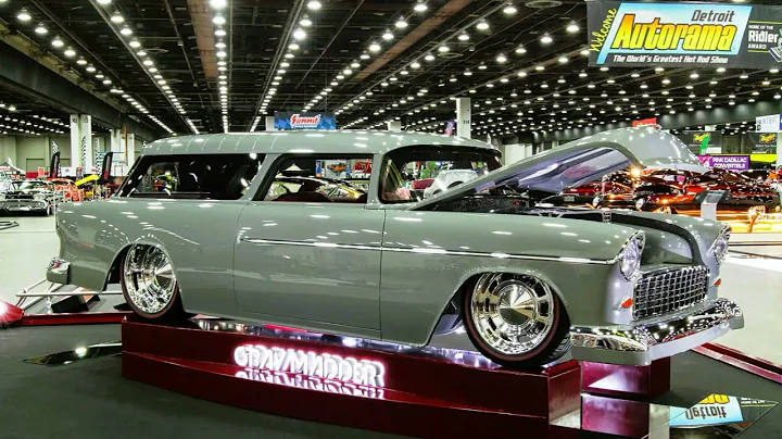 Ridler Award Winner at the 2025 Detroit Autorama: 1955 Chevrolet Nomad “Gray Madder”