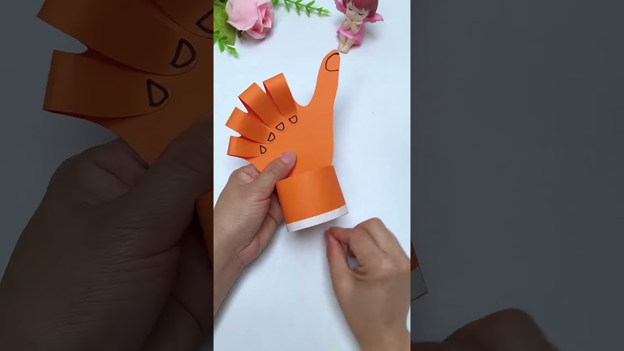 Father's Day Trophy. Make a trophy with children's hands on Father's Day for father's Day handcr