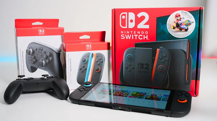 Nintendo Switch 2 - Unboxing, Setup, Comparison and Overview