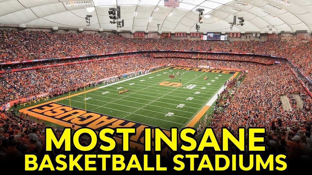 The BIGGEST & MOST INSANE College Basketball Stadiums in the WORLD