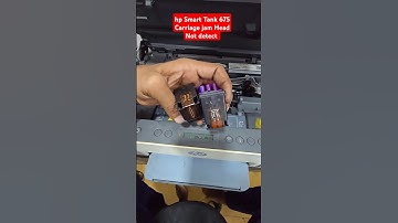 Hp Smart Tank 750 710 720 790  Carriage Not detect Head Not working Problem