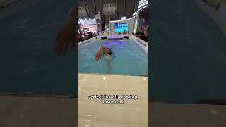 Small space big experience #pool #swimmin #swimmingpool #swimpool #endlesspools #swimming #relax
