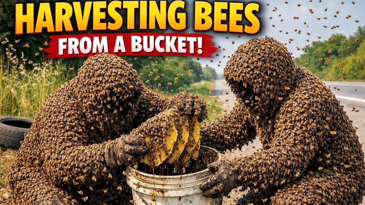 Forest Honey Harvest 2026 - The beehive where you'd least expect!