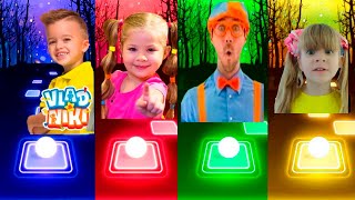 Tiles Hop - Like Nastya 🆚 Bilppi 🆚 Vlad and Niki 🆚Diana🪩 (coffin dance)Tiles Hop EDM Rush screenshot 3