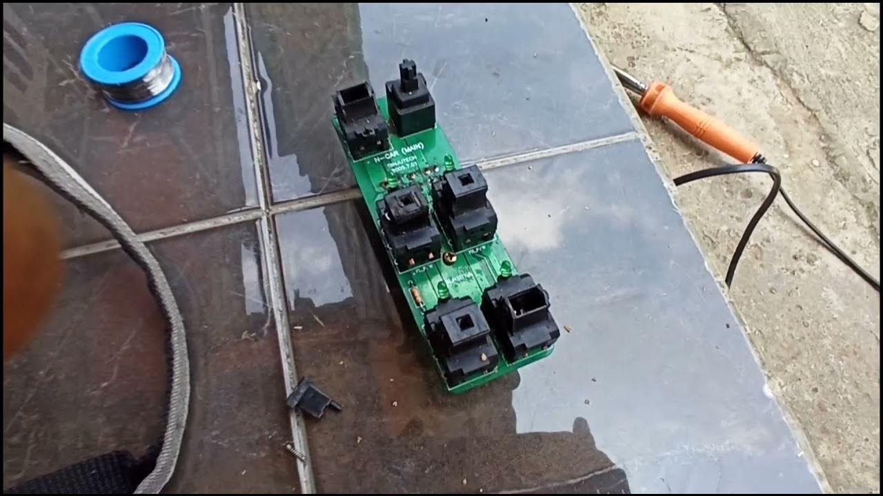 SERVIS MASTER POWER WINDOW KIJANG KAPSUL . MODAL NEKAT YouTube