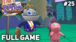 Metropolis - Spyro 2: Riptos Rage! PS1 - Full Game Walkthrough No Commentary #25