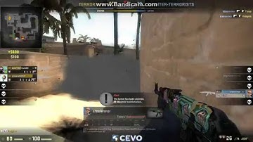 CS:GO CEVO 1v4 Clutch on de_mirage