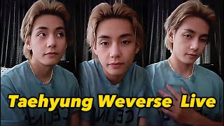 [ENG SUB] Taehyung Weverse Live 230821