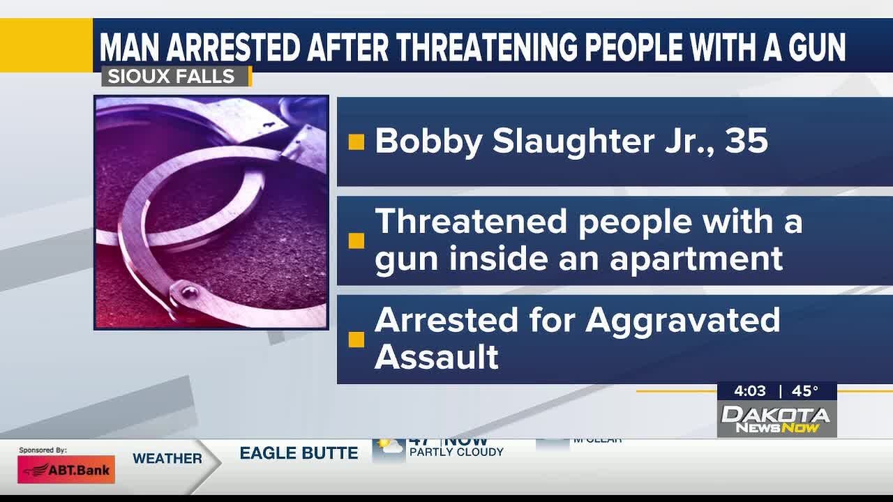Sioux Falls man arrested after entering apartment with a gun ...