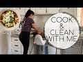 COOK WITH ME and CLEAN WITH ME | SAHM